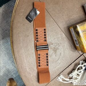 NWT Torrid Cognac Belt with Accents 0x